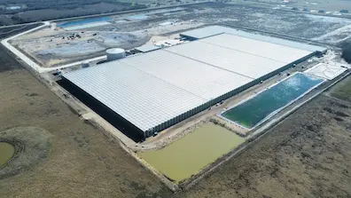 8 ha Floating systeem en machines in de VS